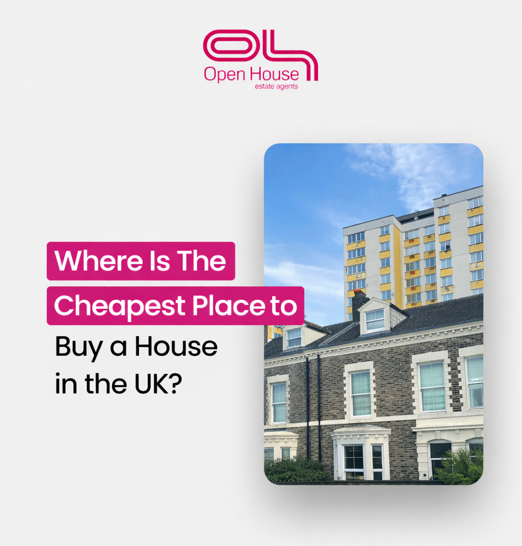 Cheapest Place to Buy a House in the UK
