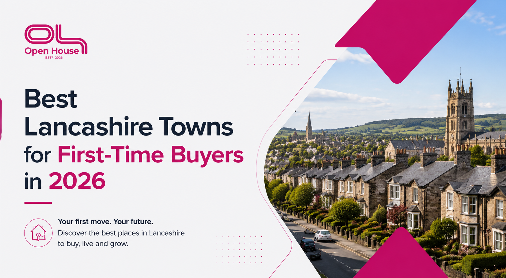 Best Lancashire towns for first-time buyers